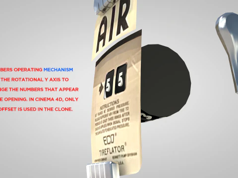 Eco Air Meter 3D Model