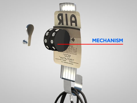 Eco Air Meter 3Dモデル
