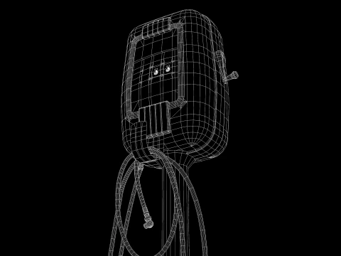 Eco Air Meter 3D Model