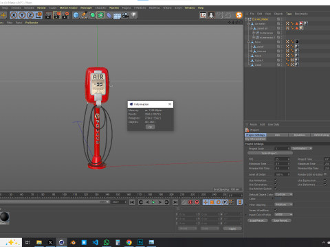Eco Air Meter 3Dモデル