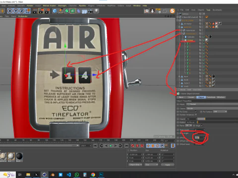 Eco Air Meter 3D Model
