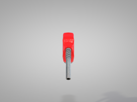 Fuel Nozzle Red Modelo 3D