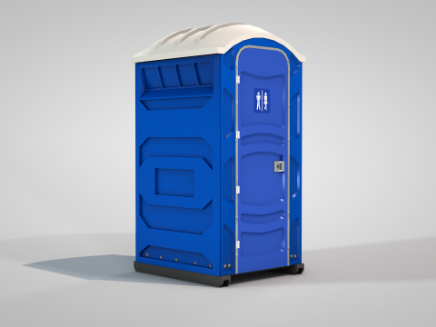 Portable Toilet Modelo 3D