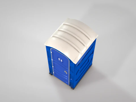 Portable Toilet 3D Model