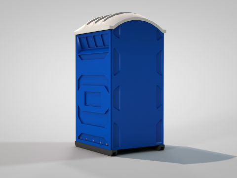 Portable Toilet Modelo 3D