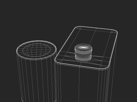 Esso Engine Oil Can 3D Model