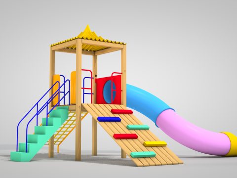 Playground Due 3D 模型