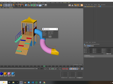 Playground Due 3D 模型