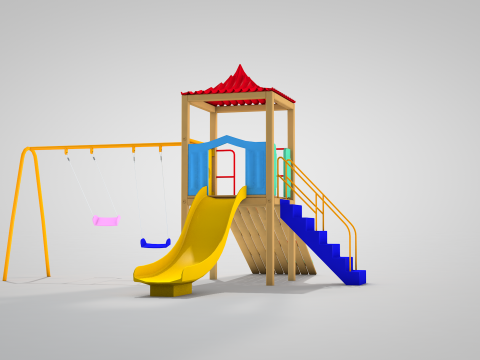 Playground Uno Modelo 3D