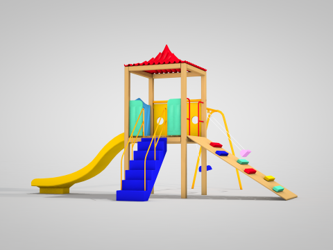 Playground Uno 3D 모델