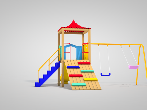 Playground Uno 3D 모델
