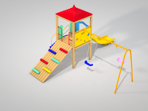 Playground Uno 3D 모델