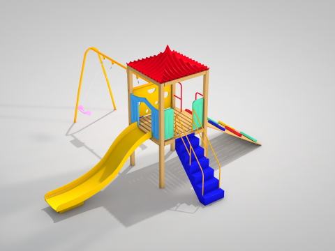 Playground Uno 3D 모델