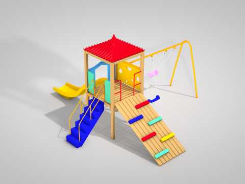 Playground Uno 3D 모델