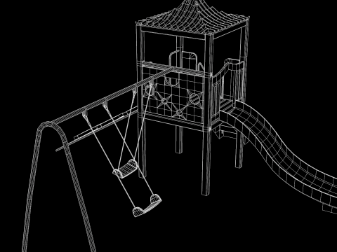 Playground Uno 3D 모델