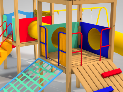 Playground Tutti Model 3D