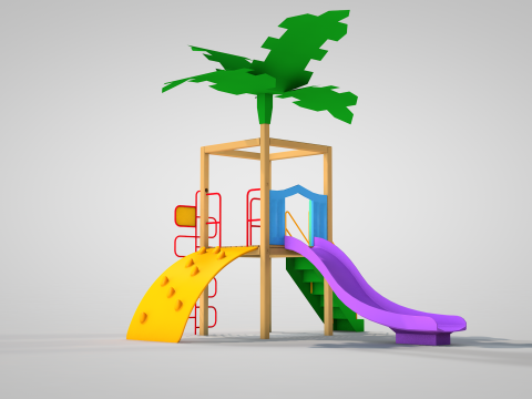 Playground Tre 3D Model