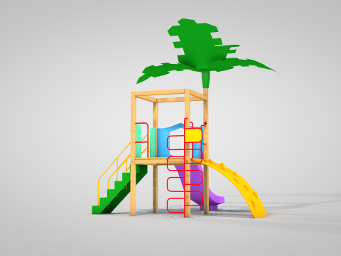 Playground Tre 3D Model