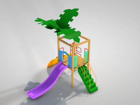 Playground Tre 3D Model
