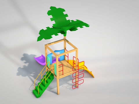 Playground Tre 3D Model