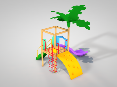 Playground Tre 3D Model
