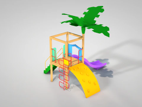 Playground Tre 3D Model
