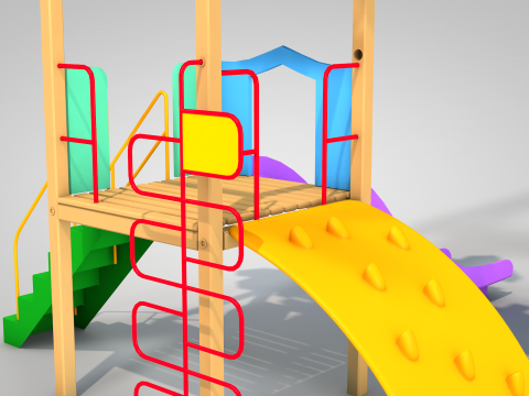 Playground Tre 3D Model