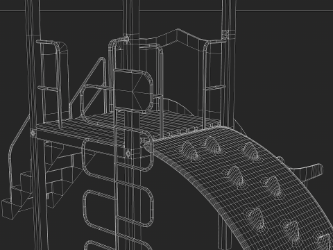 Playground Tre 3D Model