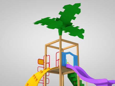 Playground Tre 3D Model