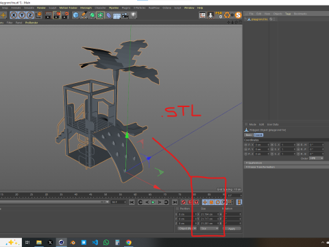Playground Tre 3D Model