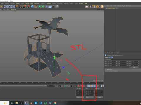 Playground Tre 3D Model