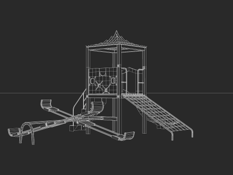 Playground Quattro 3D 模型