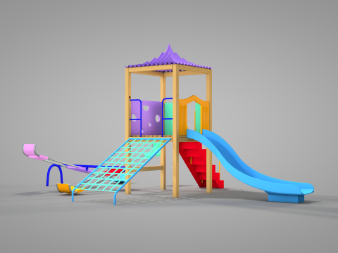 Playground Quattro 3D 模型