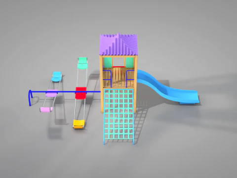 Playground Quattro 3D Model