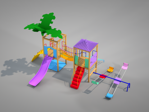 Playground Allegro 3Dモデル