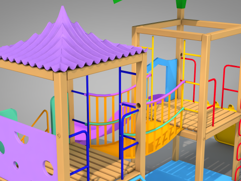 Playground Allegro 3Dモデル