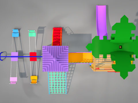 Playground Allegro 3D Model