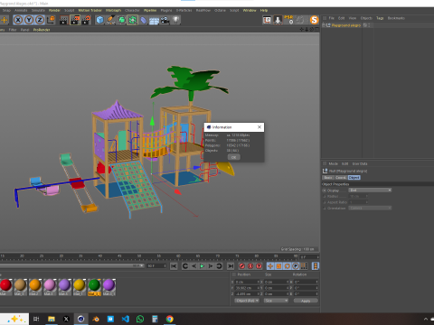 Playground Allegro 3Dモデル