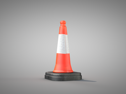 Traffic Cone Safety Modelo 3D