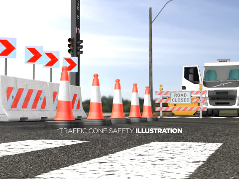Traffic Cone Safety 3D Model
