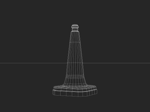 Traffic Cone Safety 3D Model