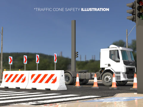 Traffic Cone Safety 3D Model