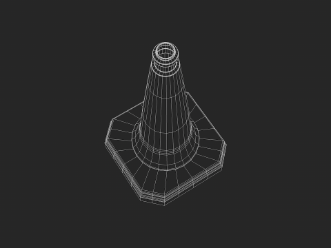 Traffic Cone Safety Modelo 3D