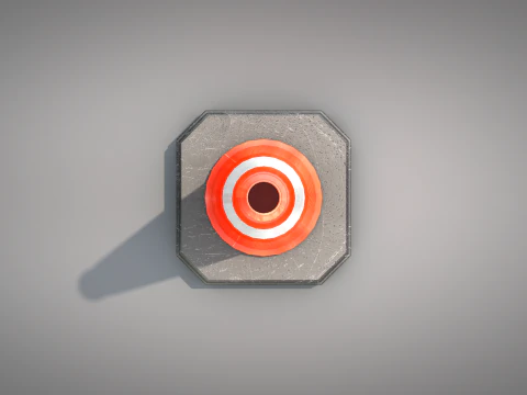 Traffic Cone Safety 3D Model