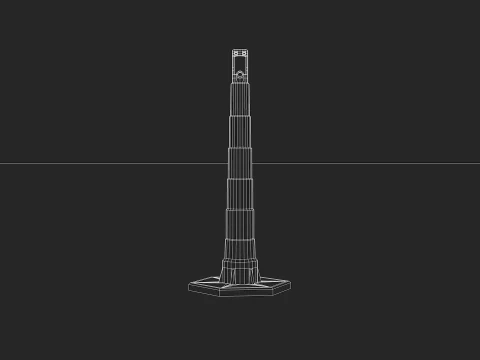 Channelizer Cone 3D Model