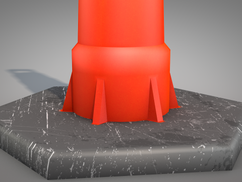 Channelizer Cone 3D Модель