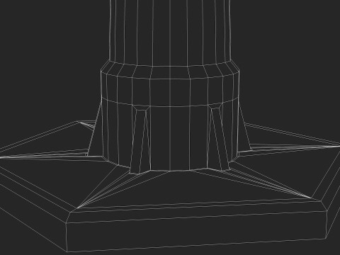Channelizer Cone 3D Модель