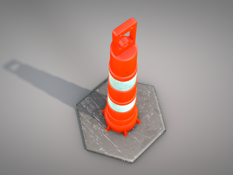 Channelizer Cone 3D Модель
