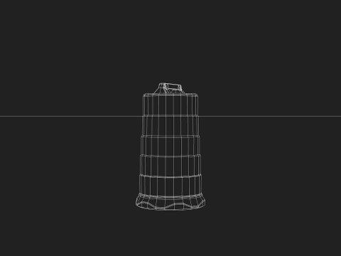 Traffic Barrels Modèle 3D