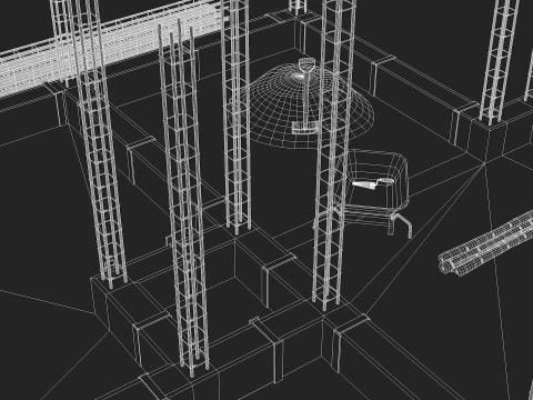 Construction Site - Small Phase 1 3D Model